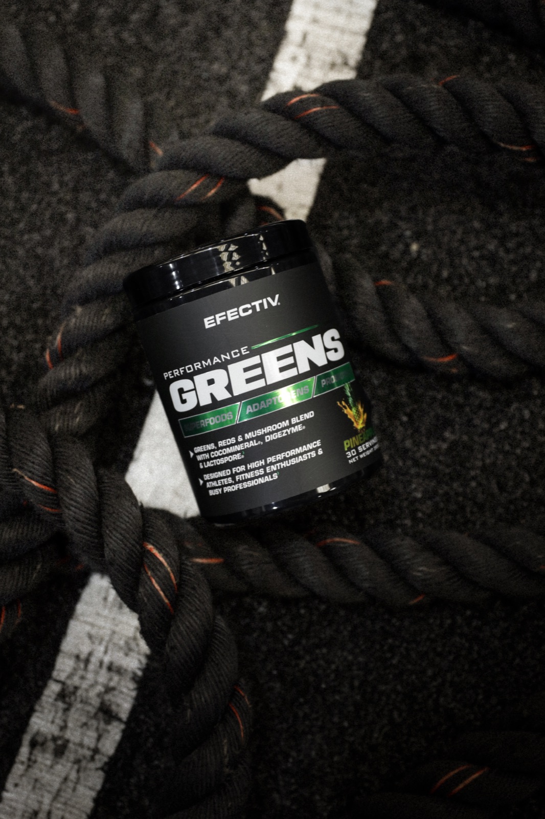 Efectiv Performance Greens on gym battle ropes